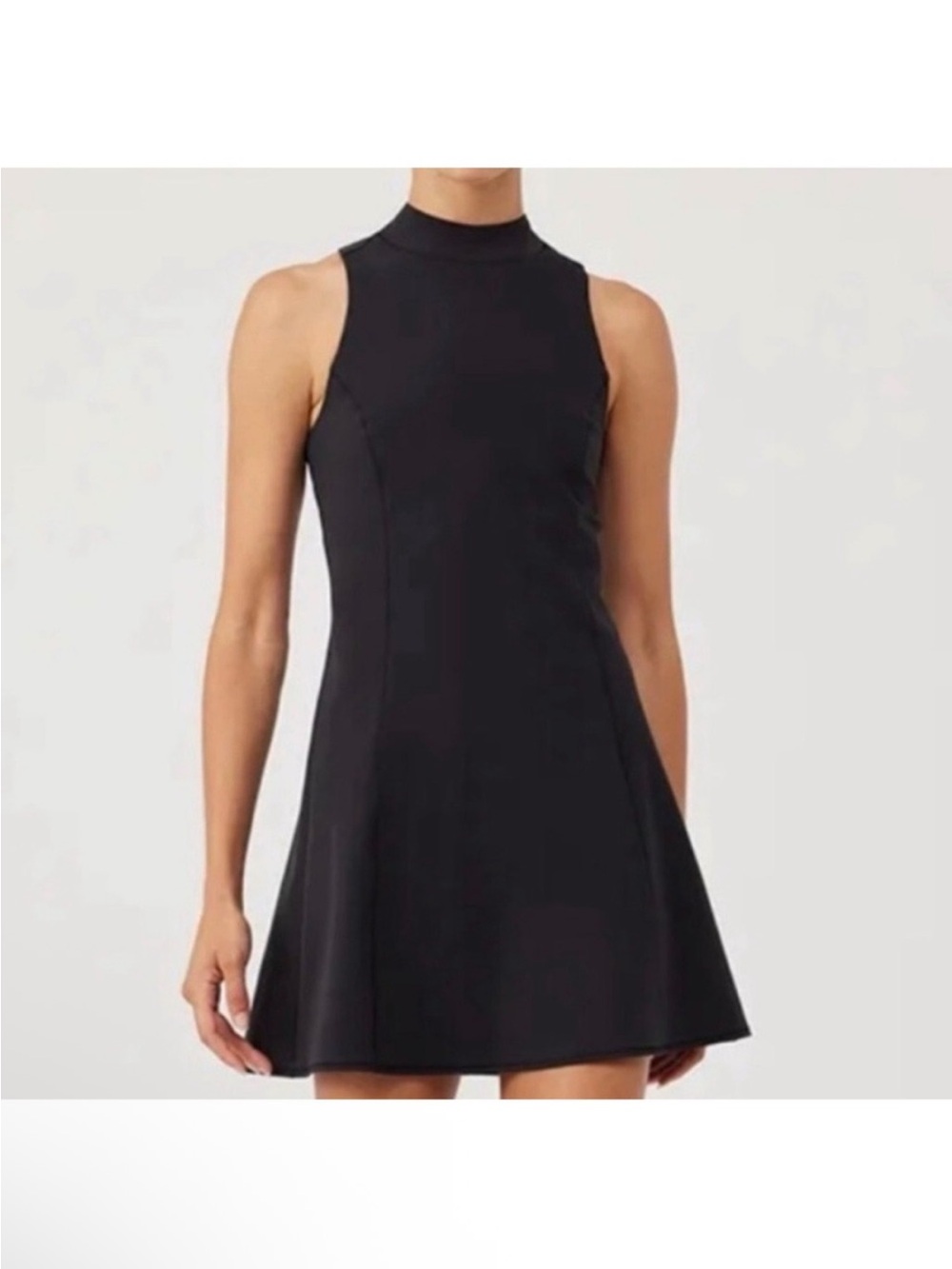 Outdoor Voices Women's Exercise Dress Zoom Bloom BLACK Size L